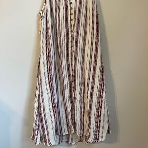 Lulus Button Front Shift Dress